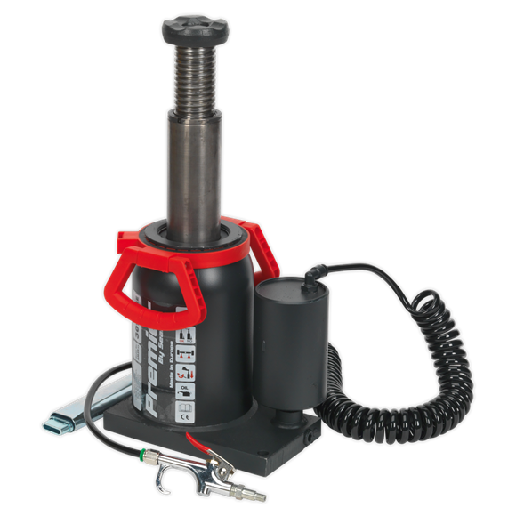 Sealey AM30 Bottle Jack 30tonne Manual/Air Hydraulic