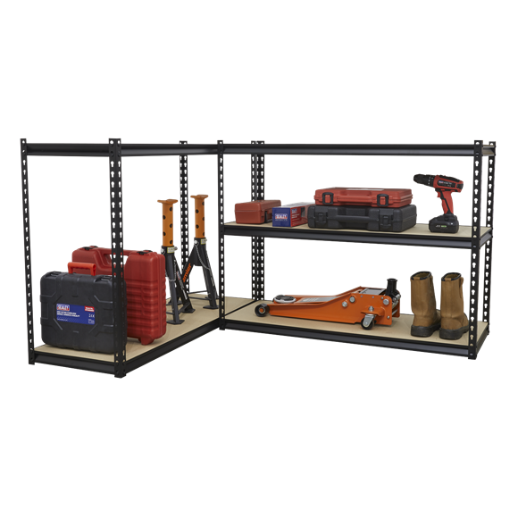 Sealey AP1200R Racking Unit with 5 Shelves 220kg Capacity Per Level