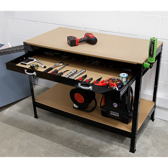 Sealey AP12160 Workbench with Drawer 1.2m