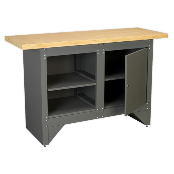 Sealey AP2010 Workbench with Cupboard Heavy-Duty