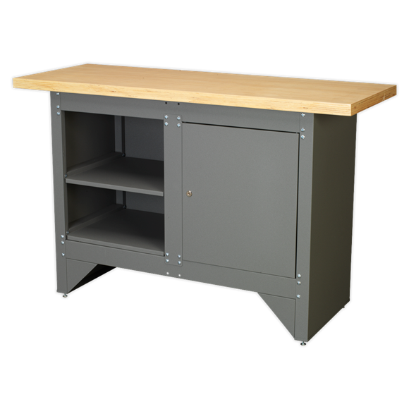 Sealey AP2010 Workbench with Cupboard Heavy-Duty