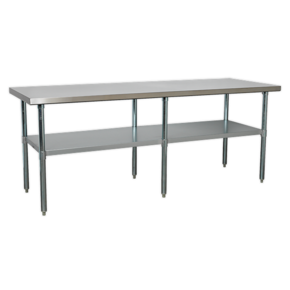 Sealey AP2184SS Stainless Steel Workbench 2.1m