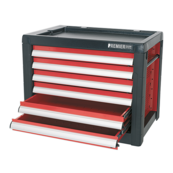 Sealey AP2403 Topchest 6 Drawer with Ball-Bearing Slides