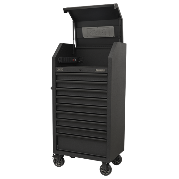 Sealey AP2709BE Tower Cabinet 9 Drawer 690mm with Soft Close Drawers & Power Strip