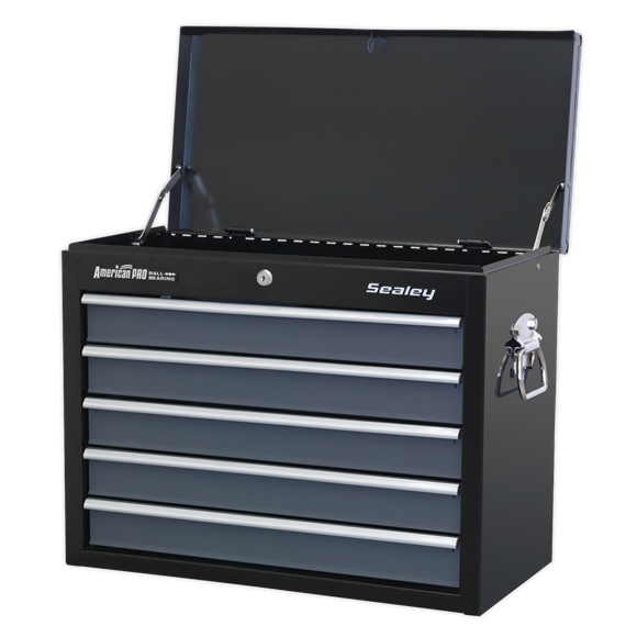 Sealey AP3505TB American PRO Topchest 5 Drawer - Black/Grey