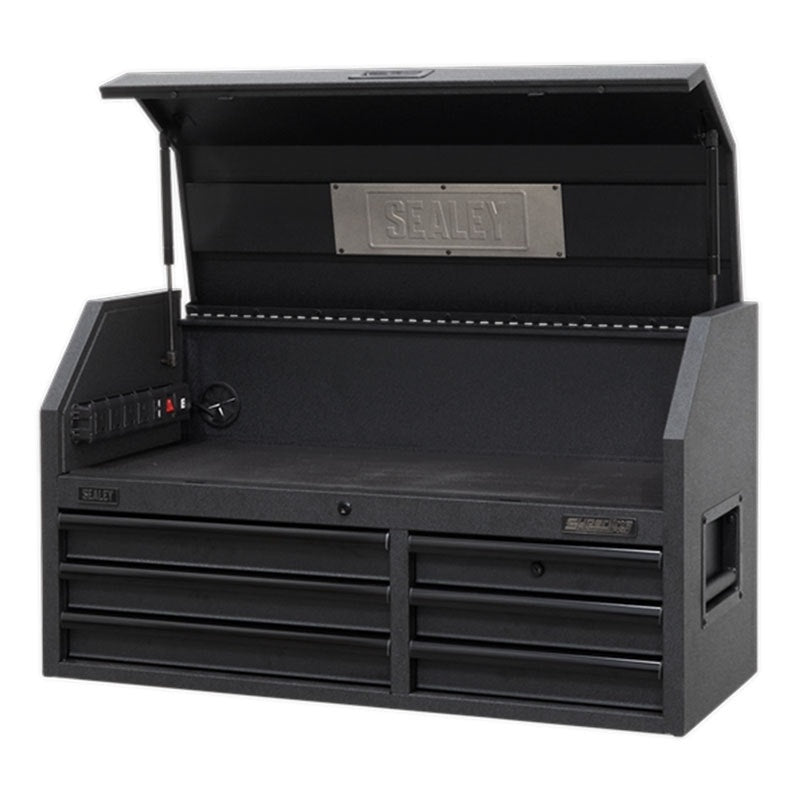 Sealey AP4106BE Topchest 6 Drawer 1030mm Soft Close Drawers & Power Strip