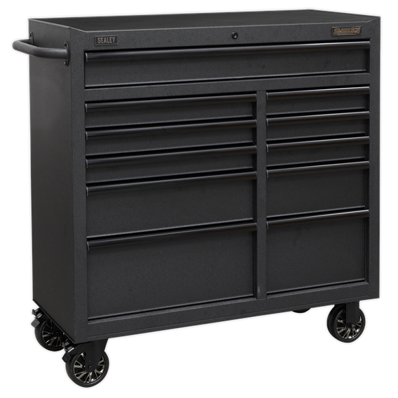 Sealey AP41BESTACK Tool Chest 17 Drawer Combination Soft Close Drawers with Power Bar