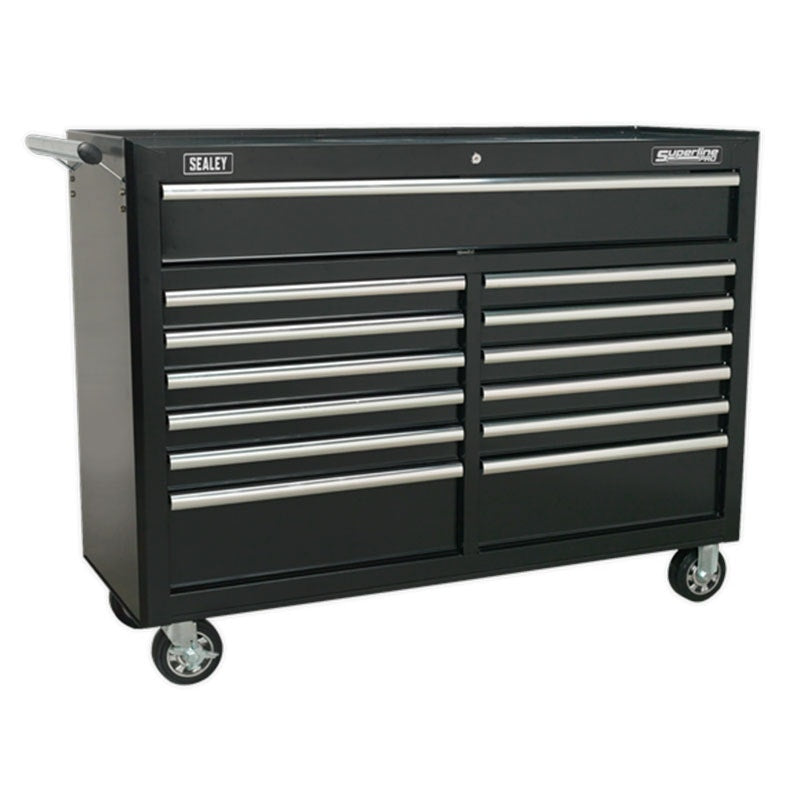 Sealey AP5213TB Rollcab 13 Drawer with Ball Bearing Slides - Black