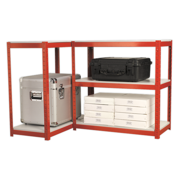 Sealey AP6500 Racking Unit with 5 Shelves 500kg Capacity Per Level