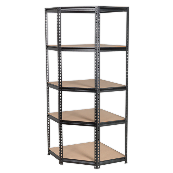 Sealey AP7150C Corner Racking Unit 5 Level 150kg Capacity Per Level