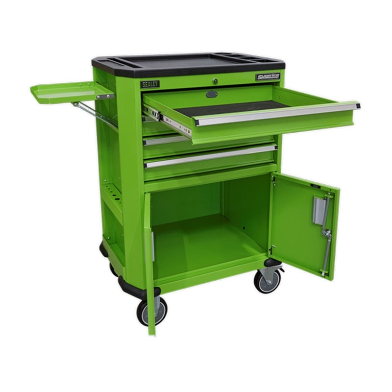 Sealey AP980MTHV Tool Trolley with 4 Drawers & 2 Door Cupboard