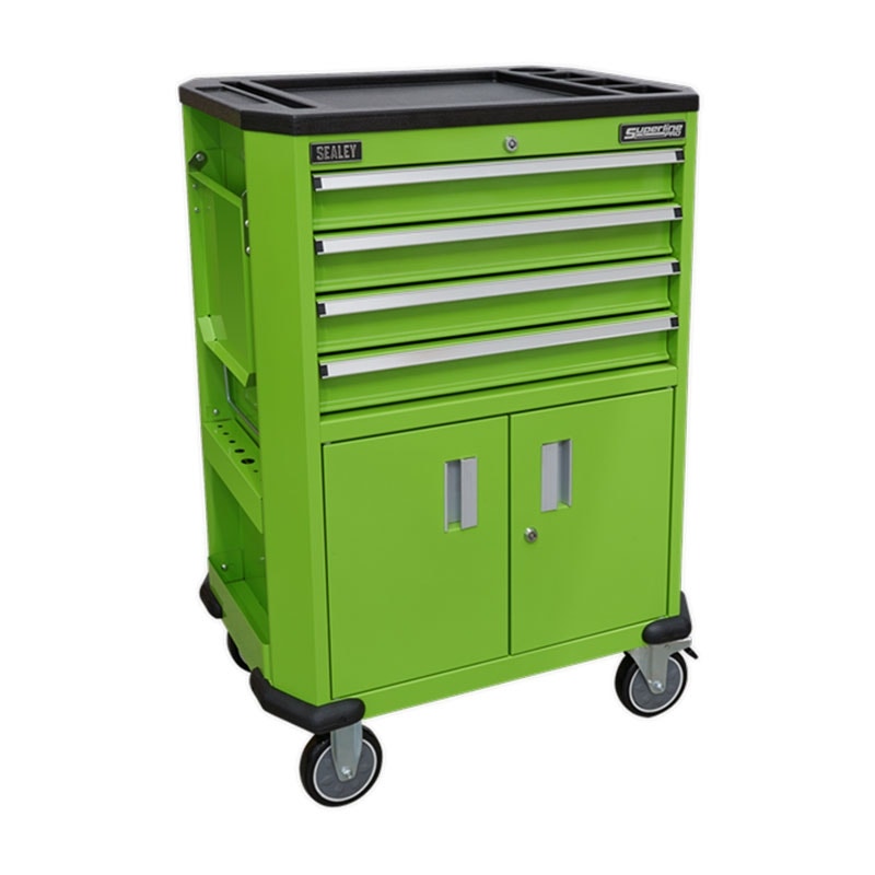 Sealey AP980MTHV Tool Trolley with 4 Drawers & 2 Door Cupboard
