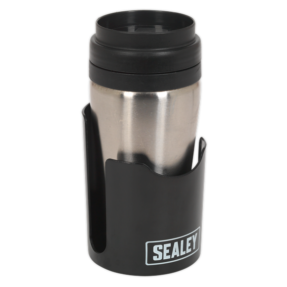 Sealey APCHB Magnetic Cup/Can Holder - Black