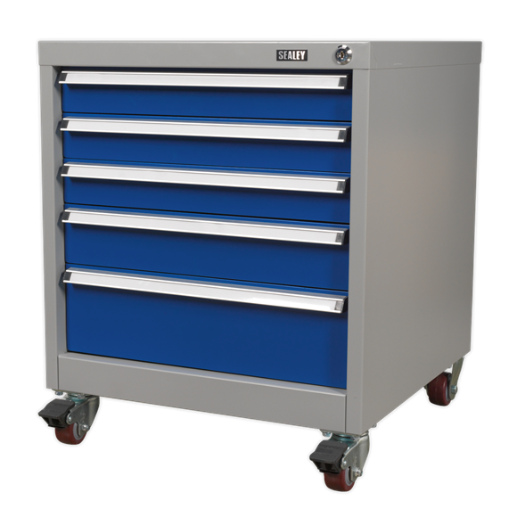 Sealey API5657B Mobile Industrial Cabinet 5 Drawer