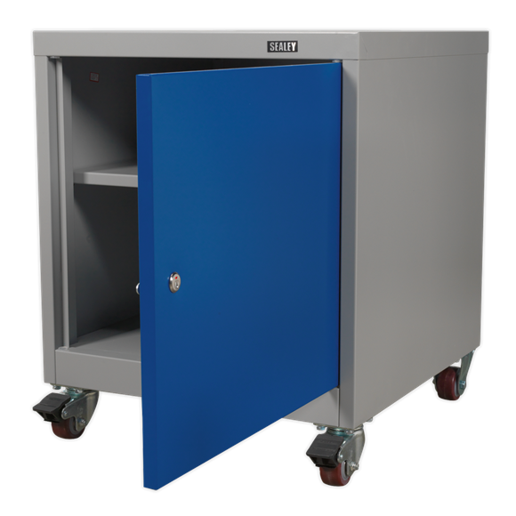 Sealey API5659 Mobile Industrial Cabinet 1 Shelf Locker