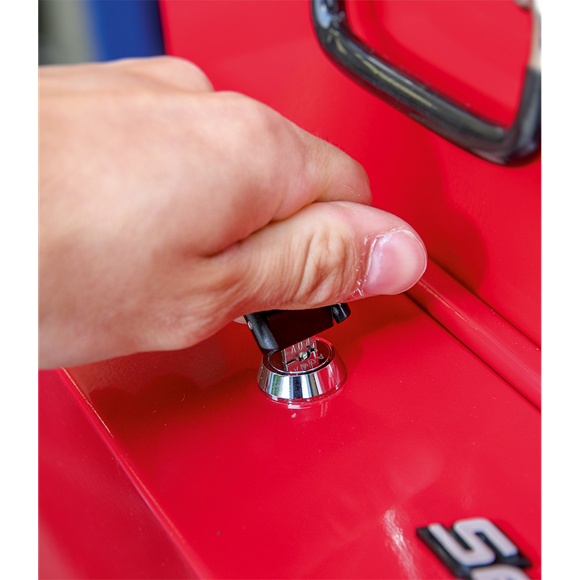 Sealey APLHT Side Cabinet for Long Handle Tools - Red