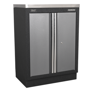 Sealey APMSSTACK15W Superline PRO® 4.9m Storage System - Pressed Wood Worktop