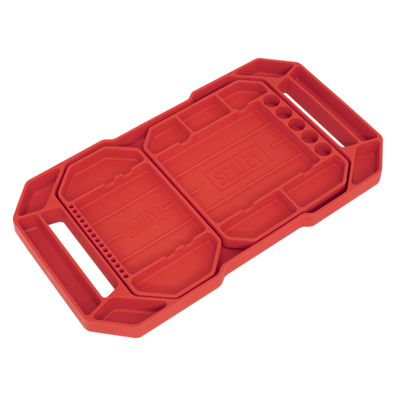 Sealey APNST4 Flexible Tool Trays Non-Slip - Pack of 3
