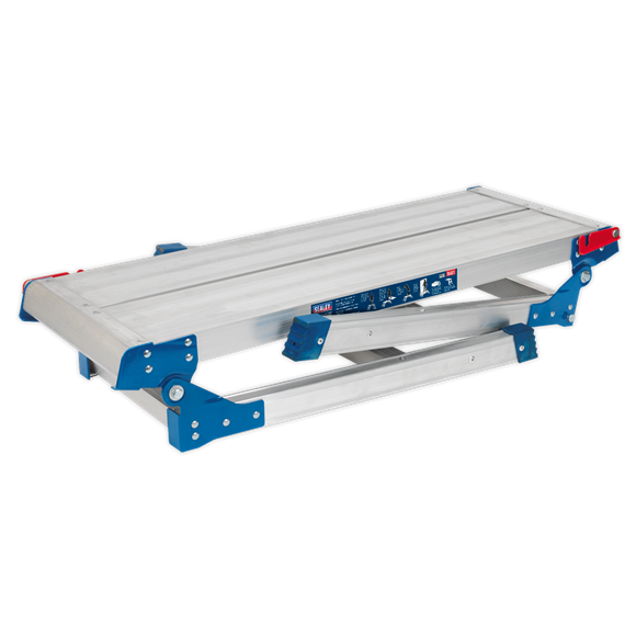 Sealey APS2E Aluminium Folding Platform 2-Tread EN 131