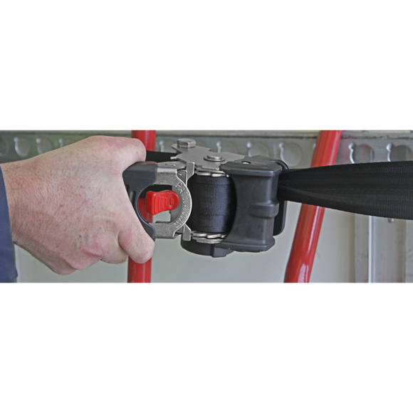 Sealey ATD50301 Auto Retractable Ratchet Tie Down 50mm x 3m