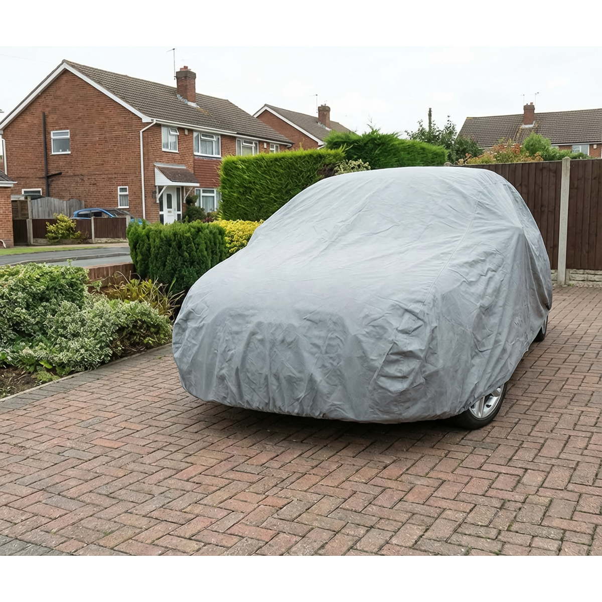 Sealey SCCM All Seasons Car Cover 3-Layer - Medium
