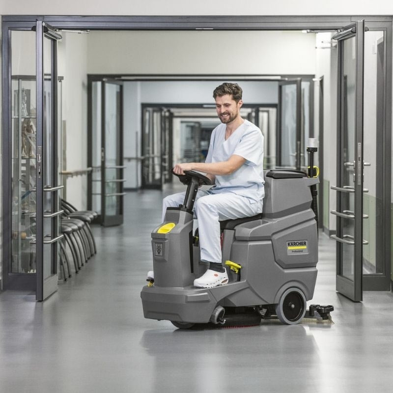Karcher BD 50/70 R Bp Ride On Scrubber Dryer