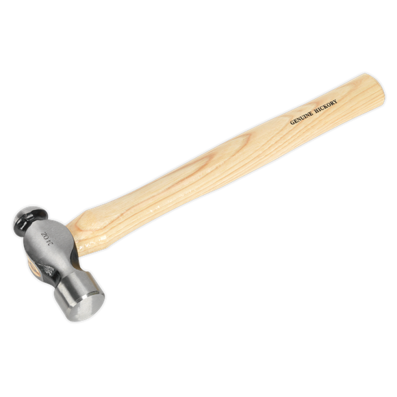 Sealey BPH24 Ball Pein Hammer 1.5lb Hickory Shaft