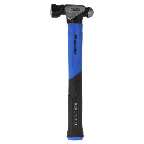 Sealey BPHG16 Premier Ball Pein Hammer with Fibreglass Shaft 16oz