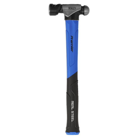 Sealey BPHG24 Premier Ball Pein Hammer with Fibreglass Shaft 24oz