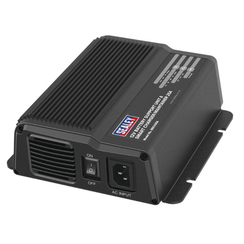 Sealey BSCU25A 12V Smart Charger/Maintainer 25A
