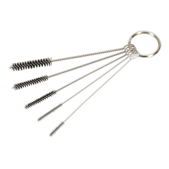 Sealey BSGC4 Mini Brush Spray Gun Cleaning Set 5pc