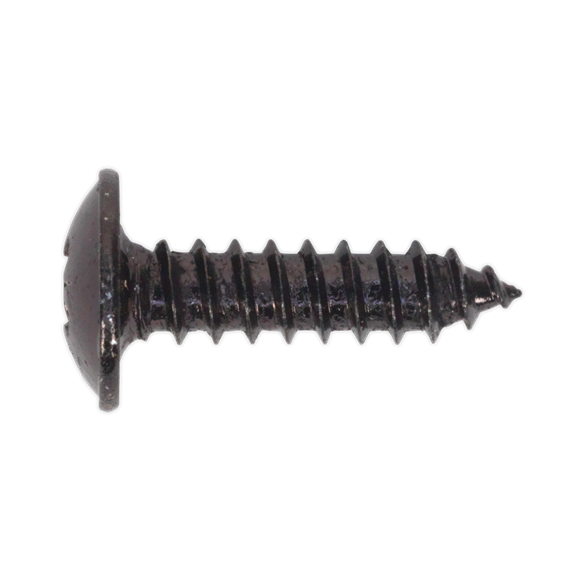 Sealey BST4216 Self Tapping Screw 4.2 x 16mm Flanged Head Black Pozi Pack of 100