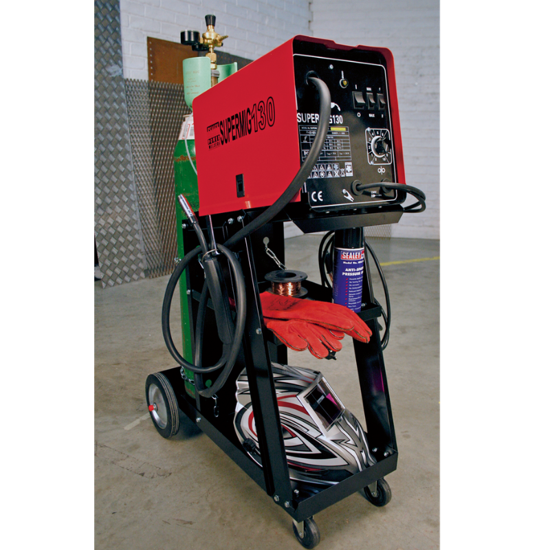 Sealey BTR4 Universal Trolley for Portable MIG Welders