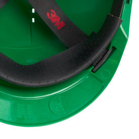 3M G3000 Safety Helmet, Uvicator, Pinlock, Ventilated, Green, G3000CUV-GP