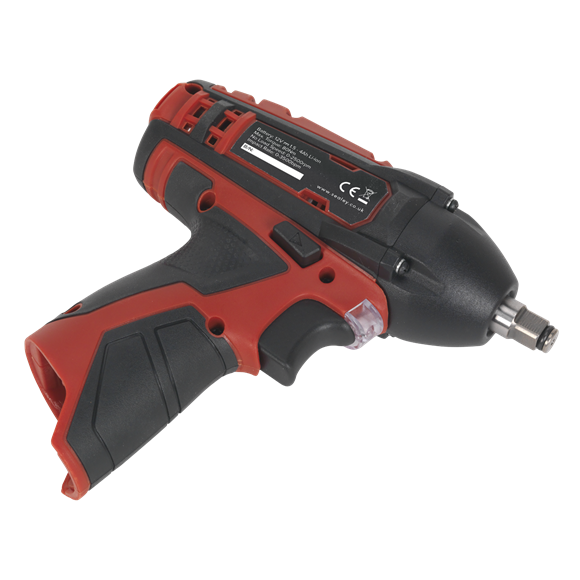 Sealey CP1204 Cordless Impact Wrench 3/8"Sq Drive 80Nm 12V Lithium-ion - Body Only
