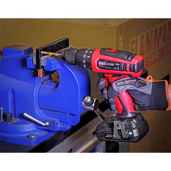 Sealey CP20VDD Hammer Drill/Driver Ø13mm 20V - Body Only