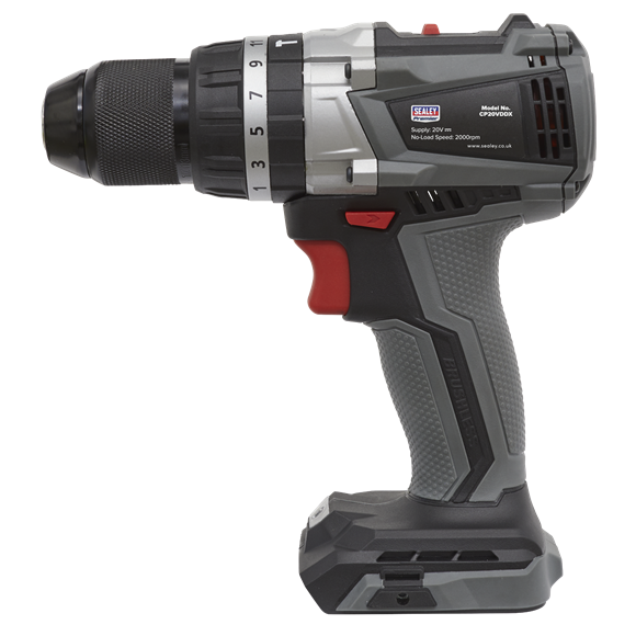 Sealey CP20VDDX Brushless Hammer Drill/Driver Ø13mm 20V - Body Only