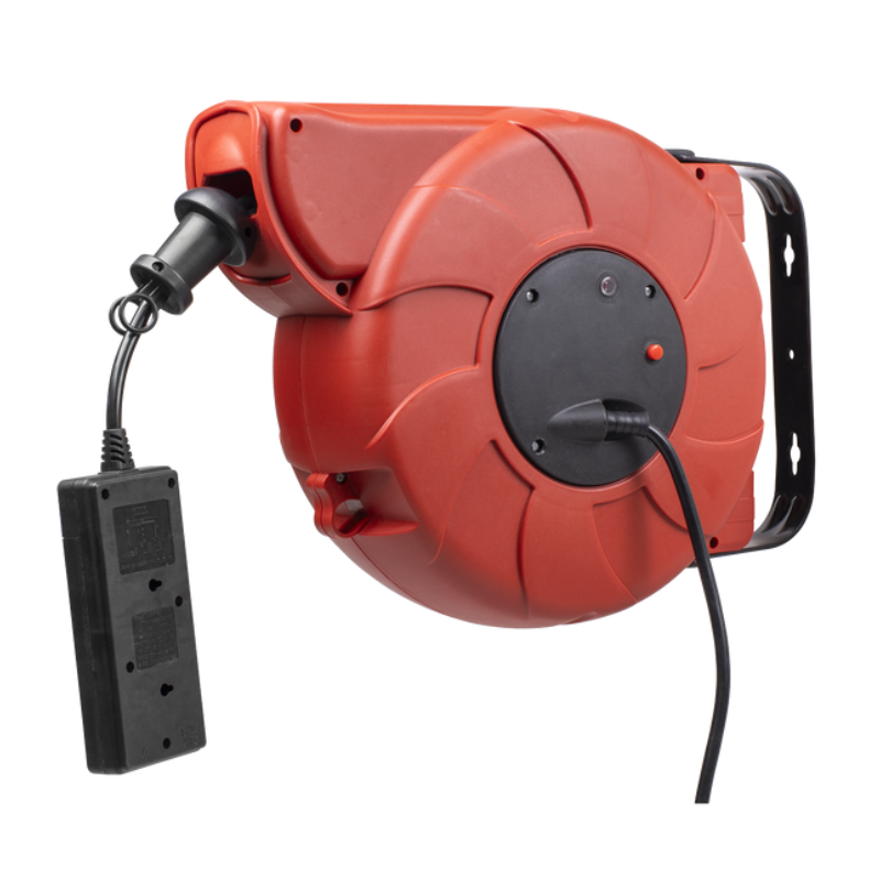 Sealey CRM15 Cable Reel System Retractable 15m 2 x 230V Socket