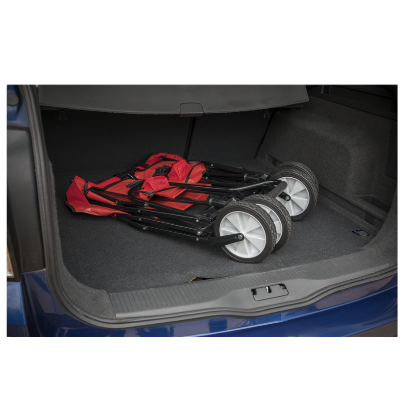 Sealey CST802 Canvas Trolley 70kg Capacity Folding