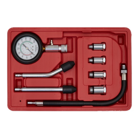 Sealey CT955 Petrol Engine Compression Test Kit 8pc