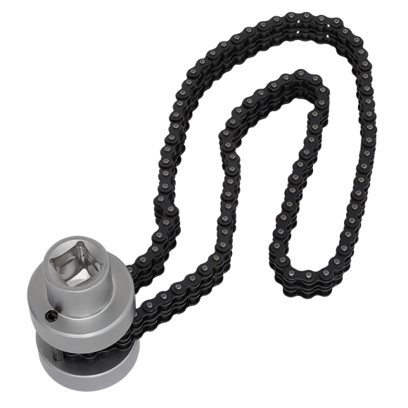 Sealey CV937 Air Dryer Cartridge Chain Wrench Ø73-169.5mm 1/2"Sq Drive