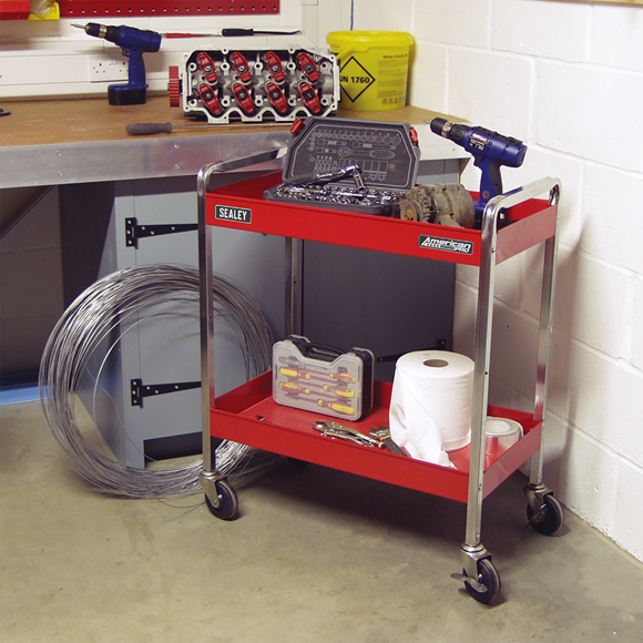 Sealey CX102 Trolley 2-Level Heavy-Duty