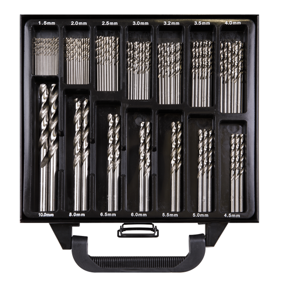 Sealey DBS99FG Drill Bit Set Fully Ground 99pc