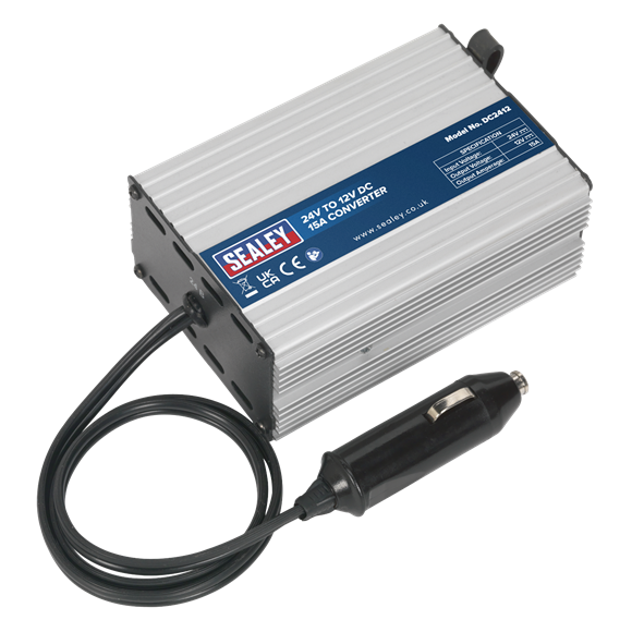Sealey DC2412 Converter 24V to 12V DC 15A