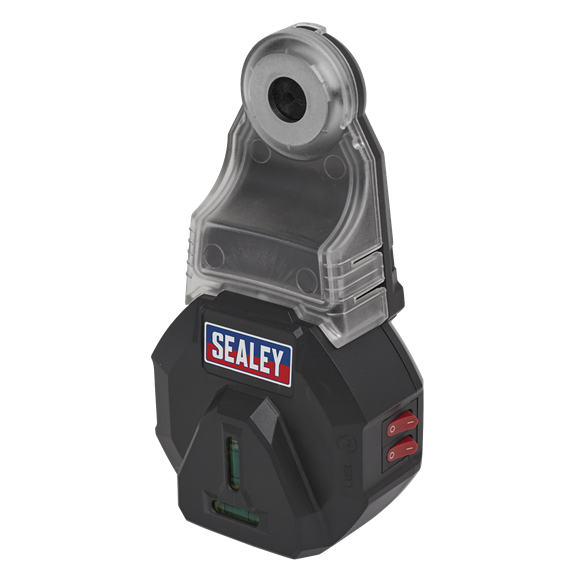 Sealey DDE01 Vacuum Drill Dust Extractor with Laser Light & Spirit Level 3.7V
