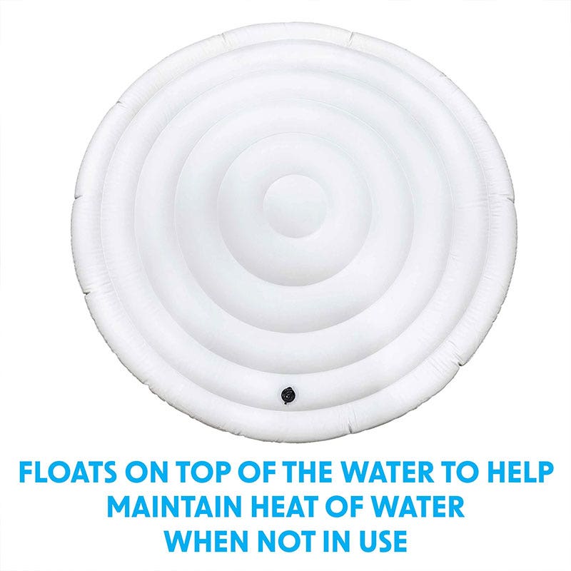 Dellonda 2-4 Person Hot Tub/Spa Inflatable Heat Retaining Lid