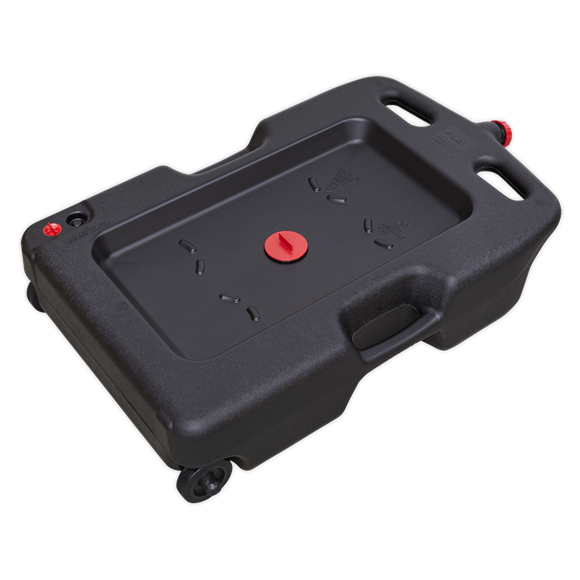 Sealey DRP09 Oil/Fluid Drain & Recycling Container with Wheels 57L