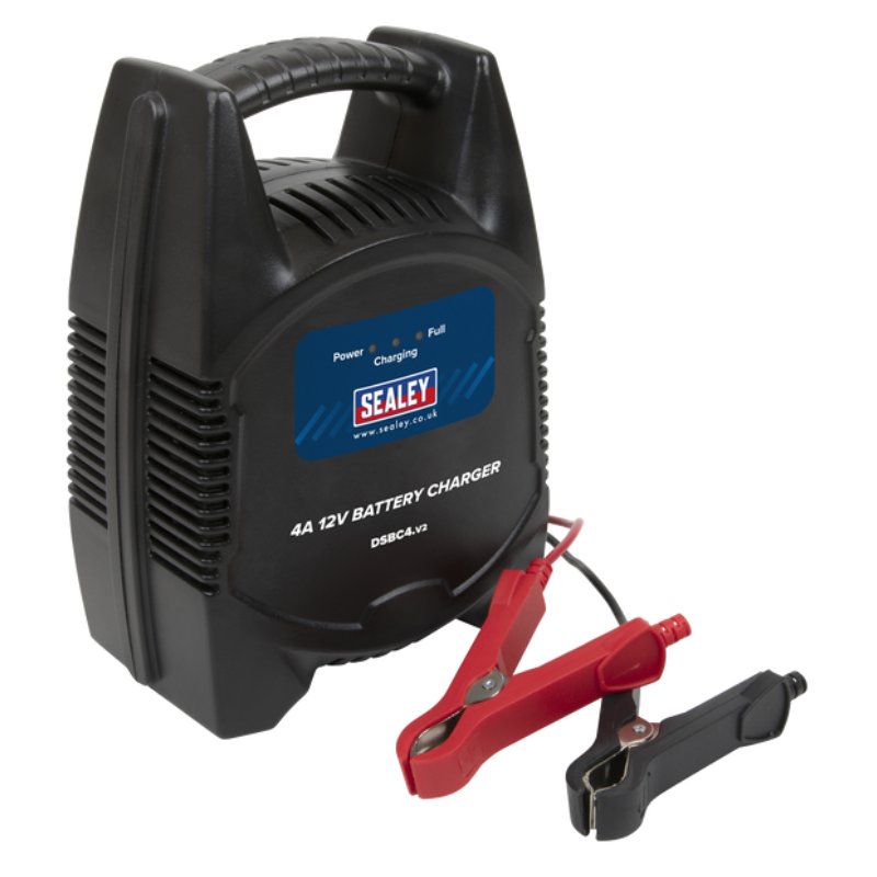 Sealey DSBC4 Battery Charger 12V 4A 230V