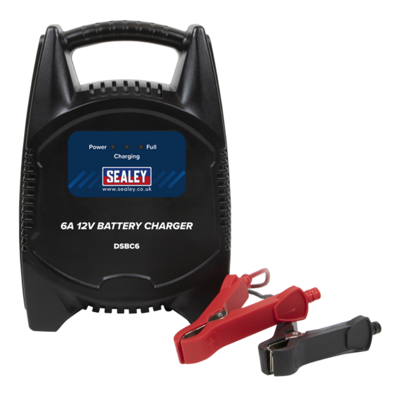 Sealey DSBC6 12V Battery Charger 6A 230V