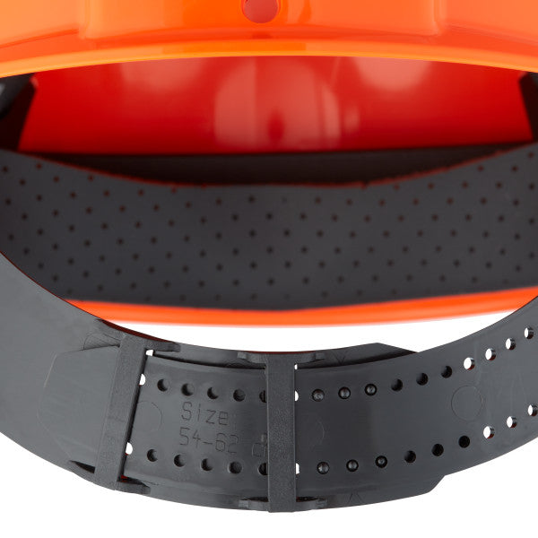 3M PELTOR G3000 Safety Helmet with Uvicator Sensor, Pinlock, Ventilated, Orange, G3000CUV-OR